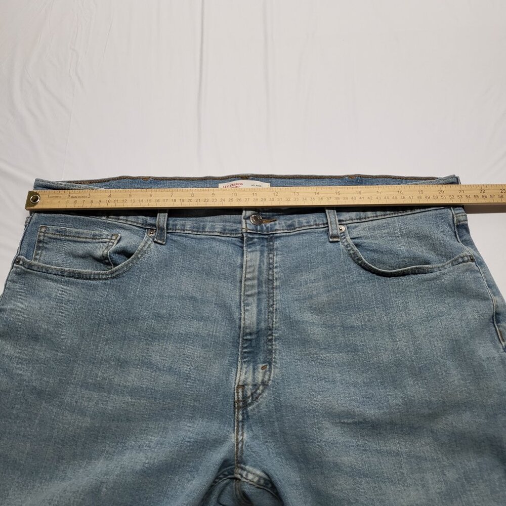 Levi Strauss Signature Jeans Mens Relaxed Fit 40X32 (Fit 42 X 32 ) Stretch - Picture 12 of 16
